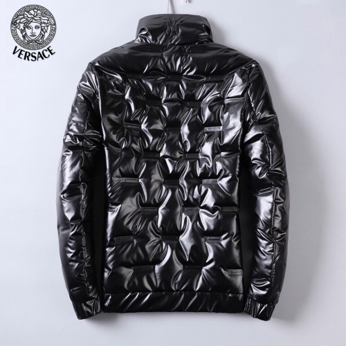 Replica Versace Down Coat Long Sleeved For Men #818660 $82.00 USD for Wholesale