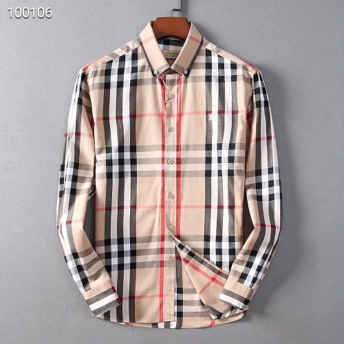 Replica Burberry Shirts Long Sleeved For Men #822454, $42.00 USD, [ITEM#822454], Replica Burberry Shirts outlet from China