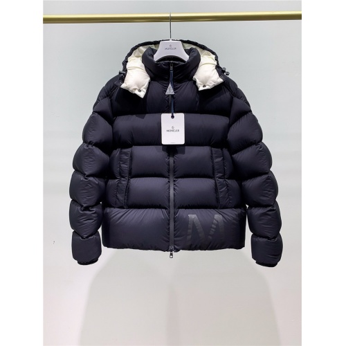 Replica Moncler Down Feather Coat Long Sleeved For Men #824718 $161.00 USD for Wholesale
