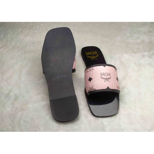 Replica MCM Slippers For Women #826062 $38.00 USD for Wholesale