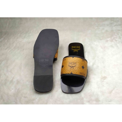 Replica MCM Slippers For Women #826064 $38.00 USD for Wholesale