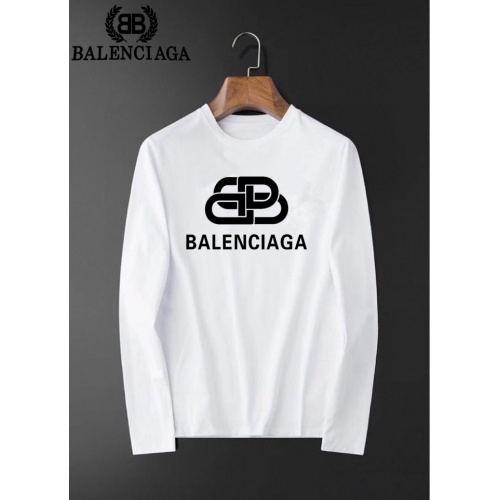 Replica Balenciaga T-Shirts Long Sleeved For Men #826380, $34.00 USD, [ITEM#826380], Replica Balenciaga T-Shirts outlet from China