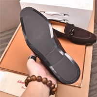 $98.00 USD Salvatore Ferragamo Leather Shoes For Men #818936