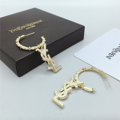 Replica Yves Saint Laurent YSL Earring For Women #831602 $35.00 USD for Wholesale