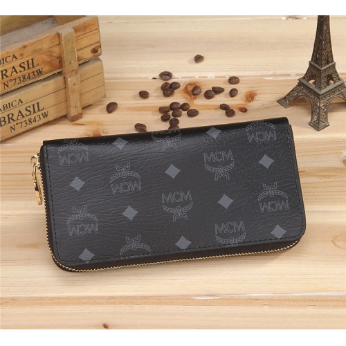 Replica MCM Wallets For Women #832703 $27.00 USD for Wholesale