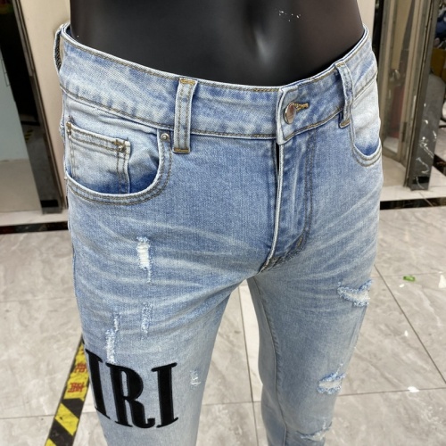 Replica Amiri Jeans For Men #833213 $62.00 USD for Wholesale