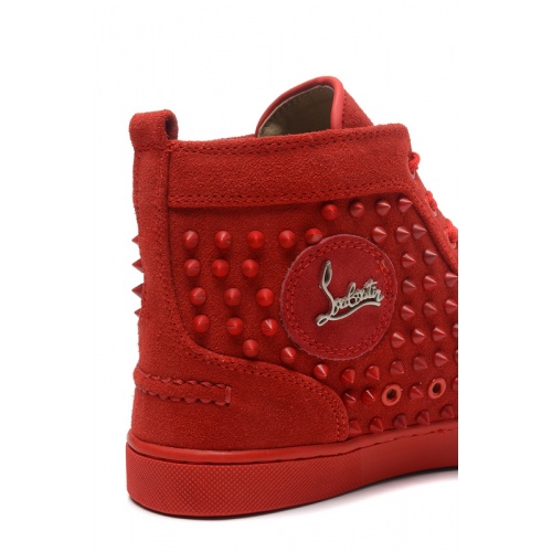 Replica Christian Louboutin High Tops Shoes For Men #833451 $98.00 USD for Wholesale