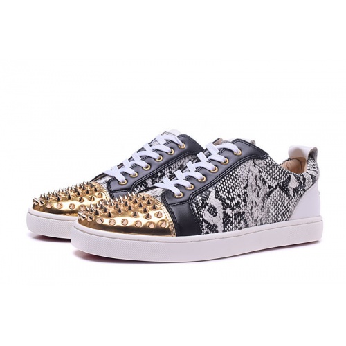 Replica Christian Louboutin Casual Shoes For Men #833475 $92.00 USD for Wholesale