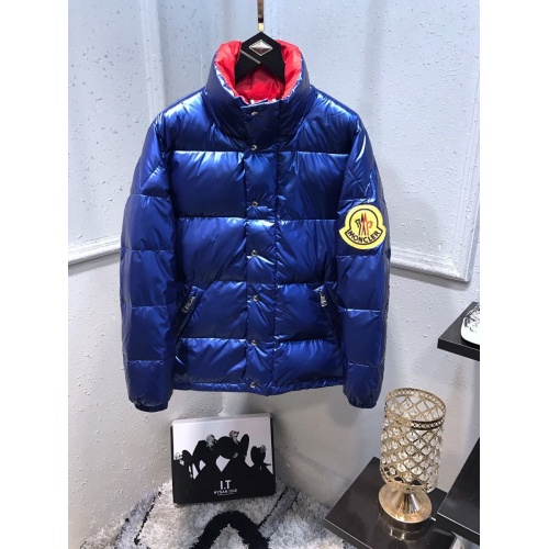 Replica Moncler Down Feather Coat Long Sleeved For Men #834509, $140.00 USD, [ITEM#834509], Replica Moncler Down Feather Coat outlet from China
