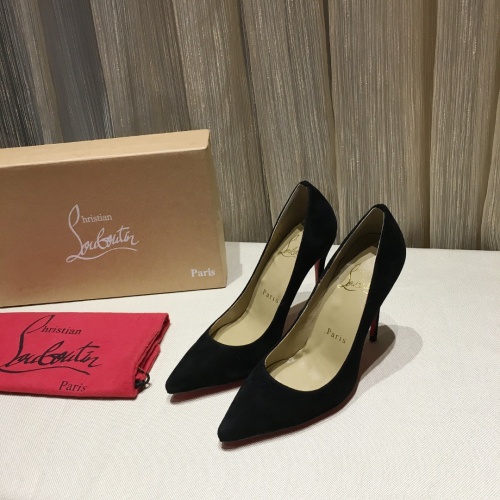 Replica Christian Louboutin High-heeled shoes For Women #849808 $72.00 USD for Wholesale