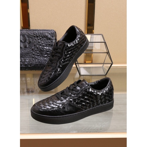 Replica Bottega Veneta BV Leather Shoes For Men #851056, $88.00 USD ...