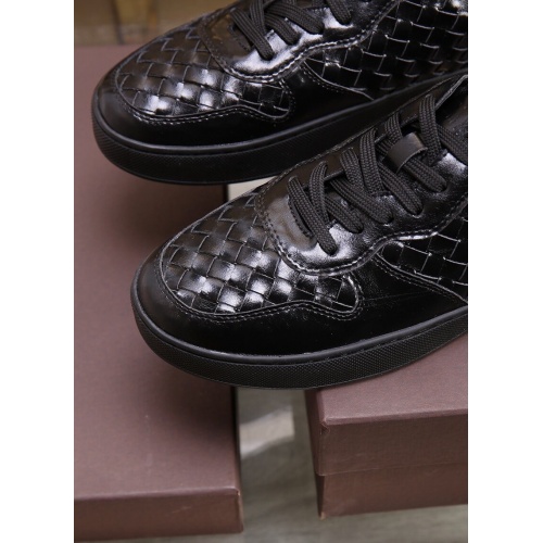 Replica Bottega Veneta BV Leather Shoes For Men #851056 $88.00 USD for Wholesale