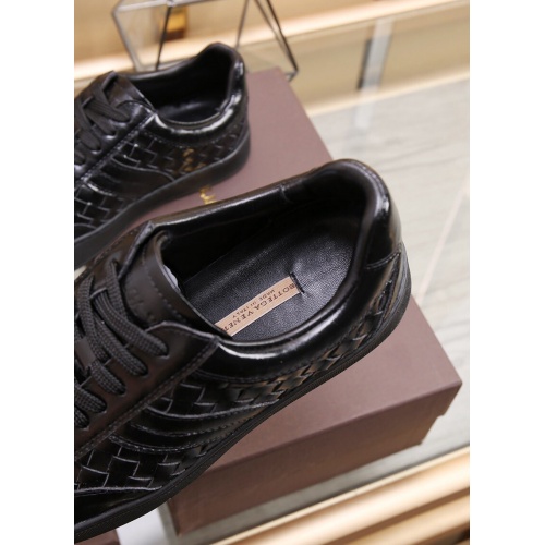 Replica Bottega Veneta BV Leather Shoes For Men #854716 $88.00 USD for Wholesale