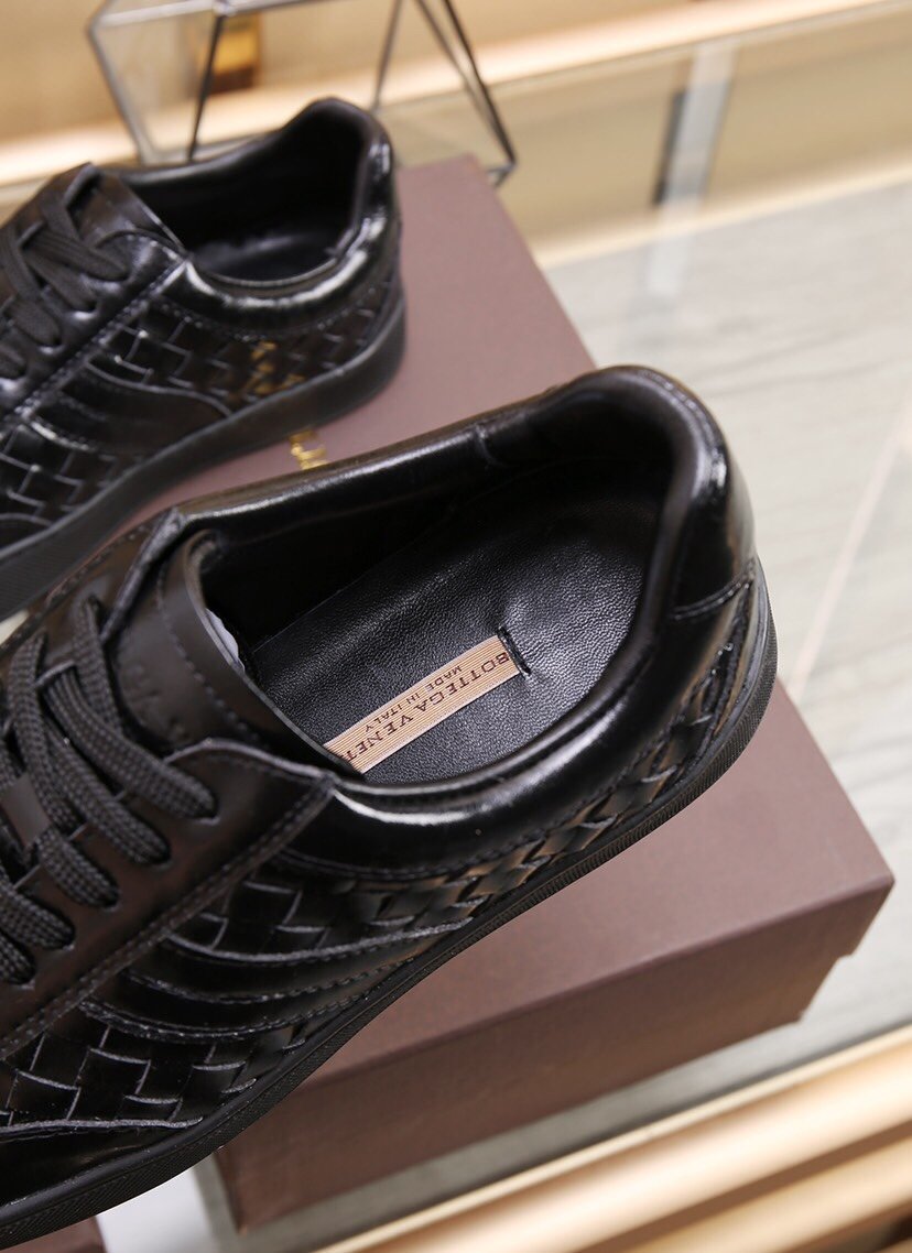 Replica Bottega Veneta BV Leather Shoes For Men #854716, $88.00 USD ...