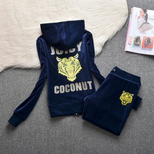 Replica Juicy Couture Tracksuits Long Sleeved For Women #860495 $56.00 USD for Wholesale