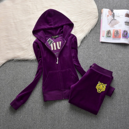 Replica Juicy Couture Tracksuits Long Sleeved For Women #860496 $56.00 USD for Wholesale