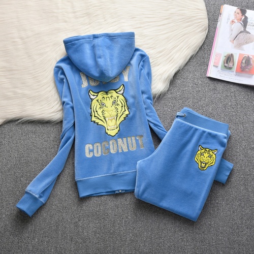Replica Juicy Couture Tracksuits Long Sleeved For Women #860497 $56.00 USD for Wholesale