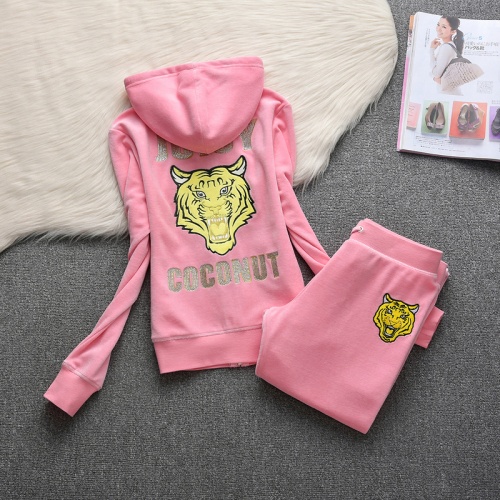 Replica Juicy Couture Tracksuits Long Sleeved For Women #860498 $56.00 USD for Wholesale