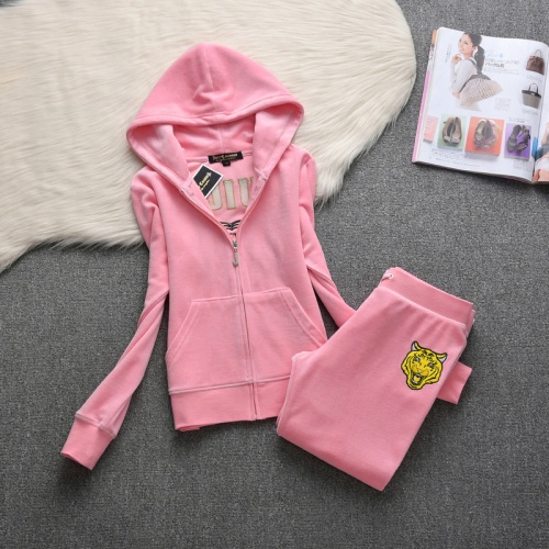 Replica Juicy Couture Tracksuits Long Sleeved For Women #860498 $56.00 USD for Wholesale