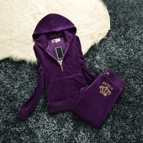 Replica Juicy Couture Tracksuits Long Sleeved For Women #860550 $52.00 USD for Wholesale
