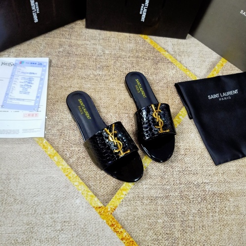 Replica Yves Saint Laurent YSL Slippers For Women #865658, $50.00 USD, [ITEM#865658], Replica Yves Saint Laurent YSL Slippers outlet from China