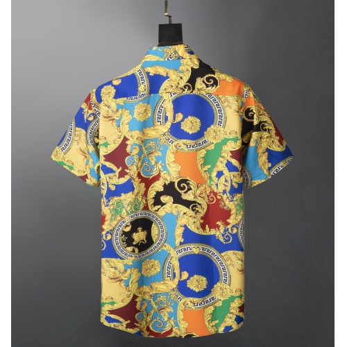 Replica Versace Shirts Short Sleeved For Men #871016 $32.00 USD for Wholesale