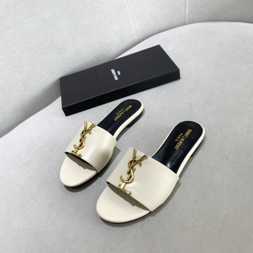 Replica Yves Saint Laurent YSL Slippers For Women #878417, $80.00 USD, [ITEM#878417], Replica Yves Saint Laurent YSL Slippers outlet from China
