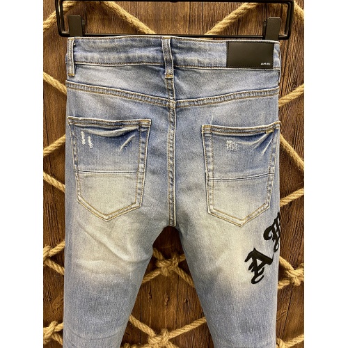 Replica Amiri Jeans For Men #885357 $64.00 USD for Wholesale