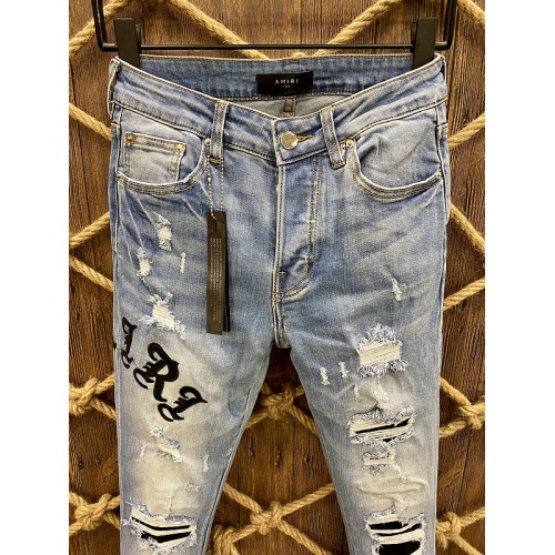 Replica Amiri Jeans For Men #885357 $64.00 USD for Wholesale