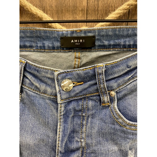 Replica Amiri Jeans For Men #885358 $64.00 USD for Wholesale