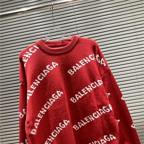 Replica Balenciaga Sweaters Long Sleeved For Unisex #886683 $45.00 USD for Wholesale