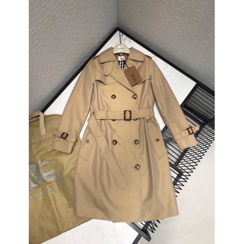 Replica Burberry Trench Coat Long Sleeved For Women #892725, $162.00 USD, [ITEM#892725], Replica Burberry Trench Coat outlet from China