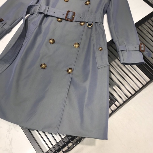 Replica Burberry Trench Coat Long Sleeved For Women #892726 $162.00 USD for Wholesale
