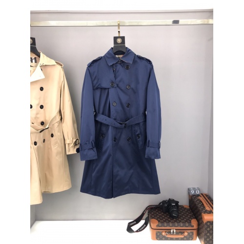 Replica Burberry Trench Coat Long Sleeved For Men #893551, $160.00 USD, [ITEM#893551], Replica Burberry Trench Coat outlet from China