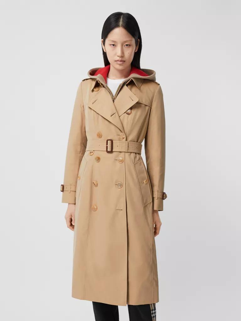 Replica Burberry Trench Coat Long Sleeved For Women #892729, $162.00 ...