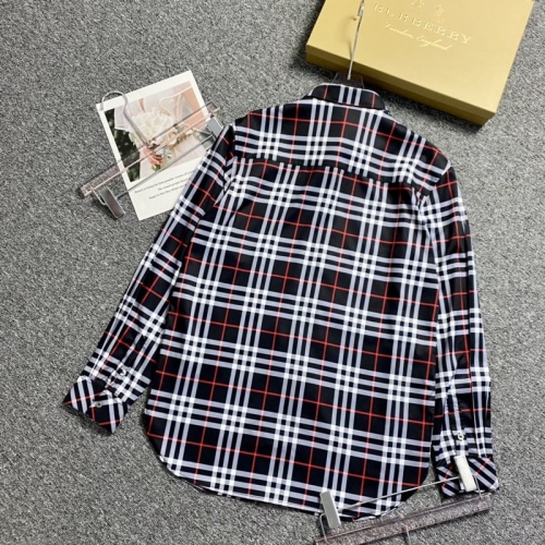 Replica Burberry Shirts Long Sleeved For Men #896900 $45.00 USD for Wholesale