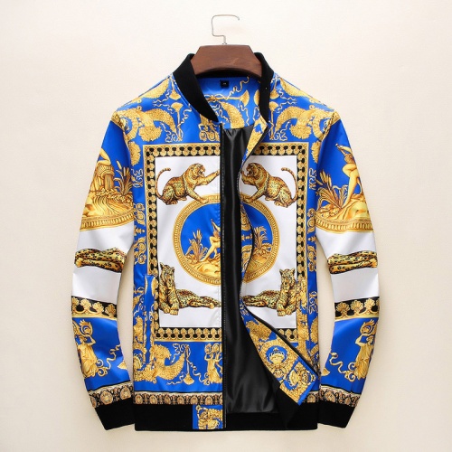 Replica Versace Jackets Long Sleeved For Men #897231, $52.00 USD, [ITEM#897231], Replica Versace Jackets outlet from China