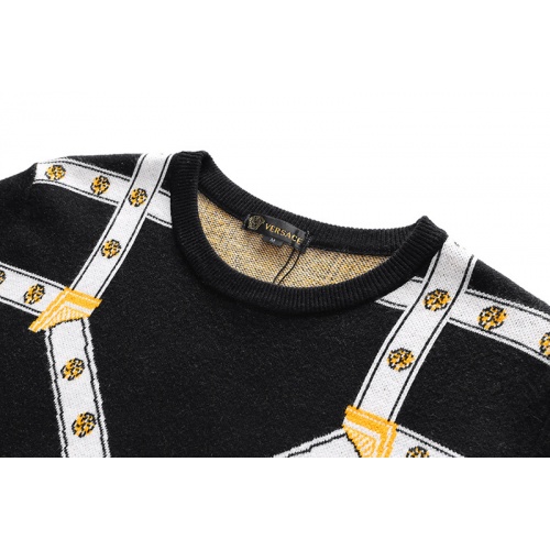 Replica Versace Sweaters Long Sleeved For Men #897351 $43.00 USD for Wholesale