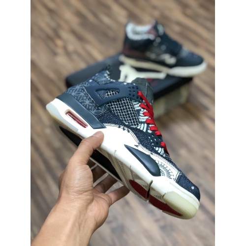 Replica Air Jordan 4 IV Retro For Men #898179 $123.00 USD for Wholesale