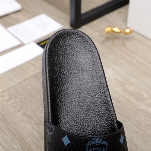 Replica MCM Slippers For Men #898519 $42.00 USD for Wholesale