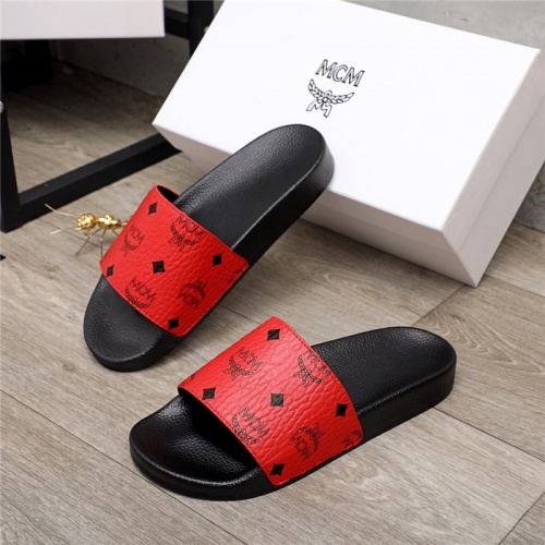 Replica MCM Slippers For Men #898520, $42.00 USD, [ITEM#898520], Replica MCM Slippers outlet from China