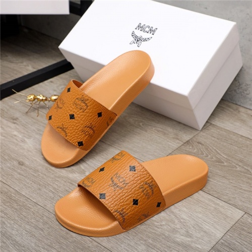 Replica MCM Slippers For Men #898522, $42.00 USD, [ITEM#898522], Replica MCM Slippers outlet from China
