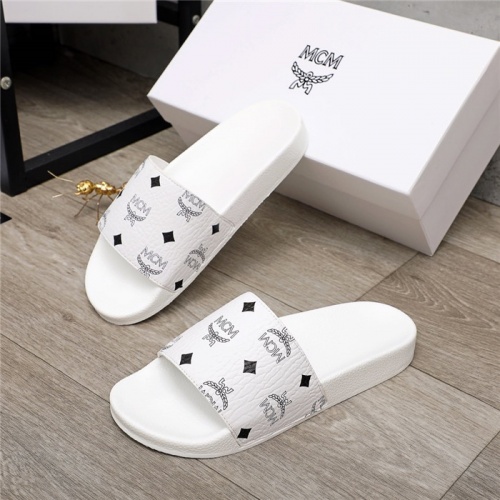 Replica MCM Slippers For Men #898524, $42.00 USD, [ITEM#898524], Replica MCM Slippers outlet from China