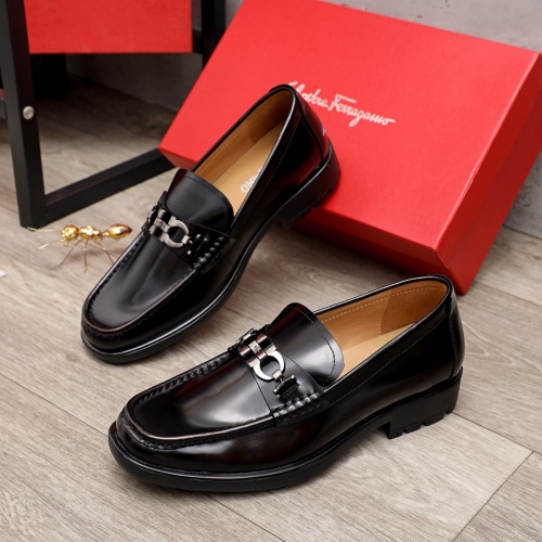 Replica Salvatore Ferragamo Leather Shoes For Men #899114, $100.00 USD, [ITEM#899114], Replica Salvatore Ferragamo Leather Shoes outlet from China