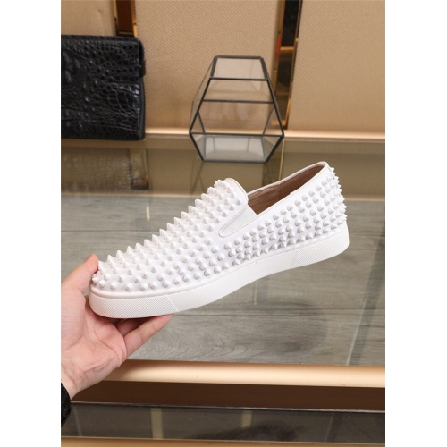 Replica Christian Louboutin Casual Shoes For Men #902473 $98.00 USD for Wholesale