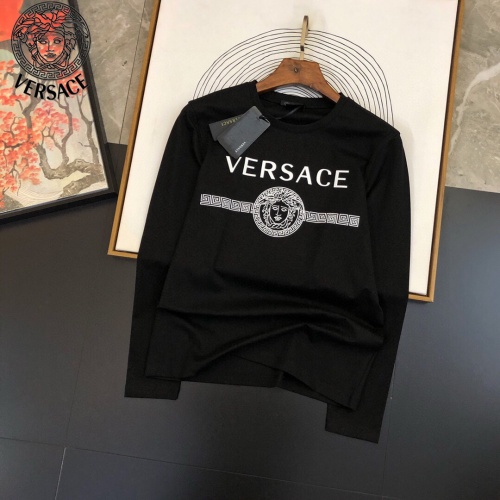 Replica Versace T-Shirts Long Sleeved For Men #905058, $34.00 USD, [ITEM#905058], Replica Versace T-Shirts outlet from China
