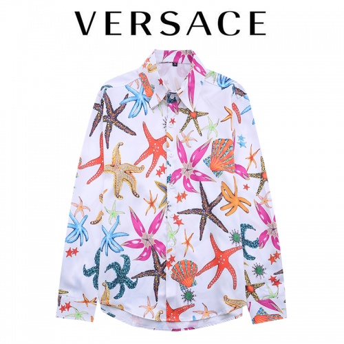 Replica Versace Shirts Long Sleeved For Men #906279, $42.00 USD, [ITEM#906279], Replica Versace Shirts outlet from China