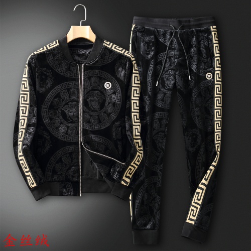Replica Versace Tracksuits Long Sleeved For Men #906305, $98.00 USD, [ITEM#906305], Replica Versace Tracksuits outlet from China
