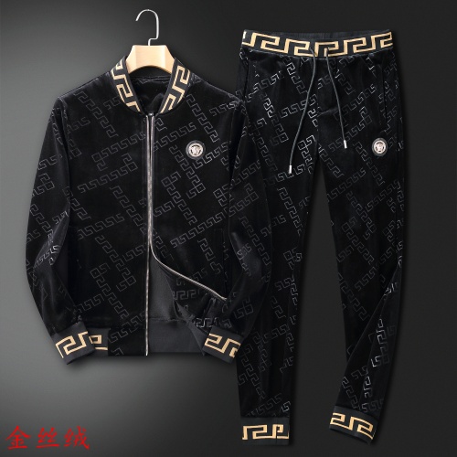 Replica Versace Tracksuits Long Sleeved For Men #906306, $98.00 USD, [ITEM#906306], Replica Versace Tracksuits outlet from China