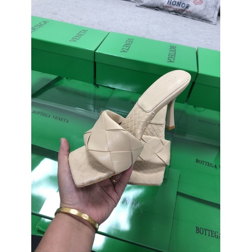 Replica Bottega Veneta BV Slippers For Women #906687 $80.00 USD for Wholesale